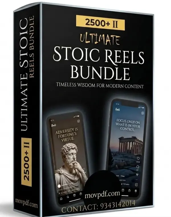 2500+ Stoic Reels Bundle | Mindset Philosophy Viral Clips movpdf com