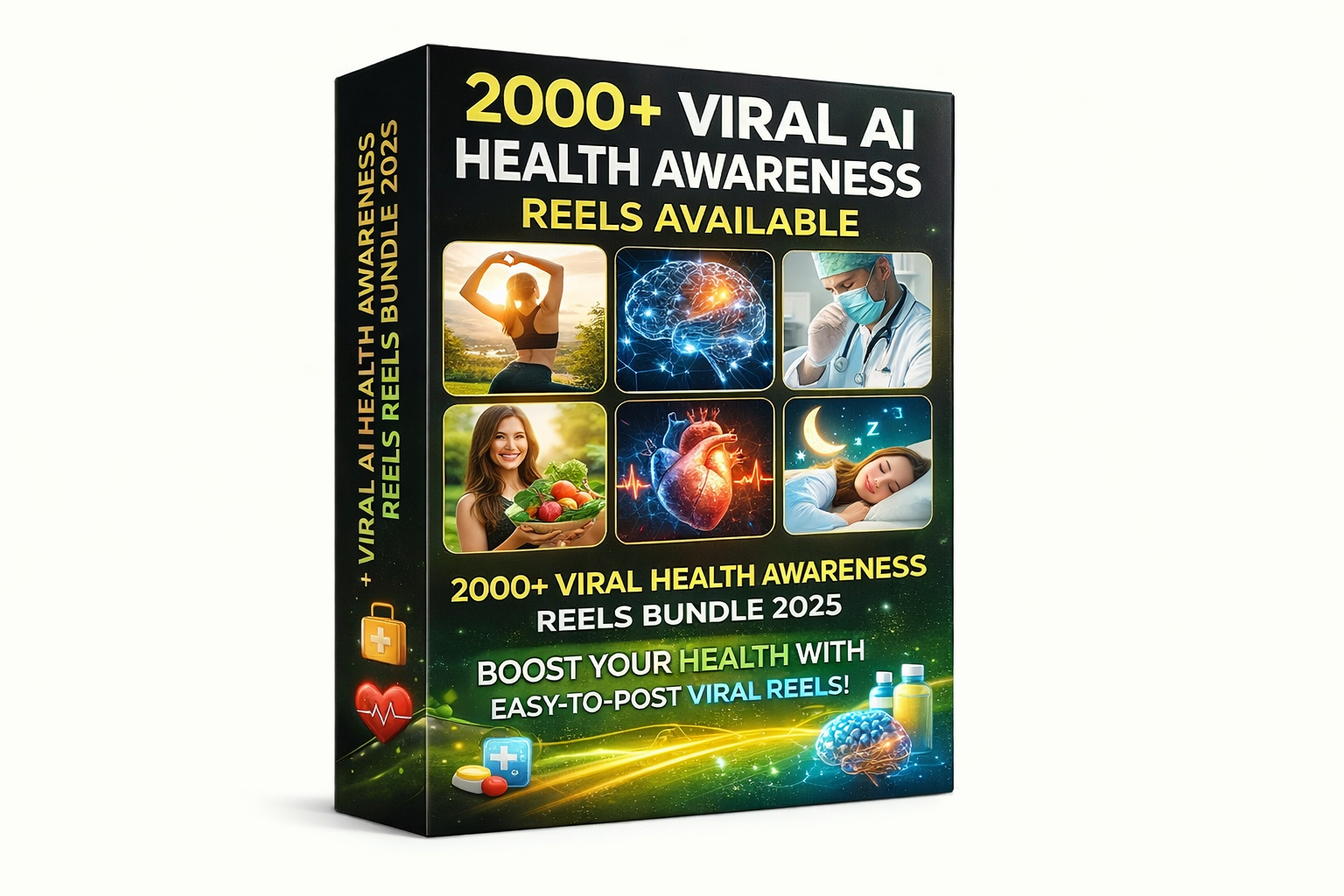 2000 + VIRAL AI HEALTH AWARENESS REELS
