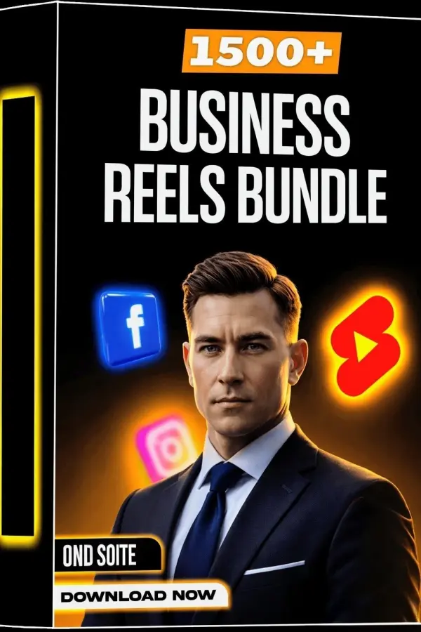 BUSINESS REELS BUNDLE  4K  Affiliate, Digital Marketing