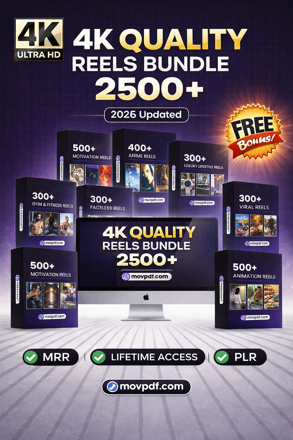 4K QUALITY REELS BUNDLE