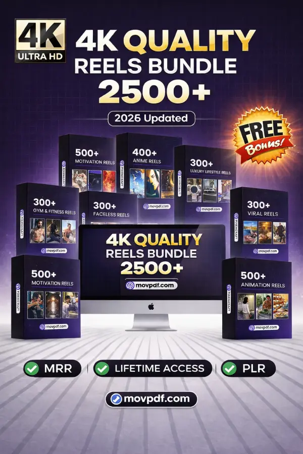 4K QUALITY REELS BUNDLE