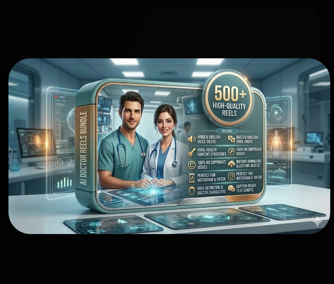 English AI DOCTOR REELS BUNDLE