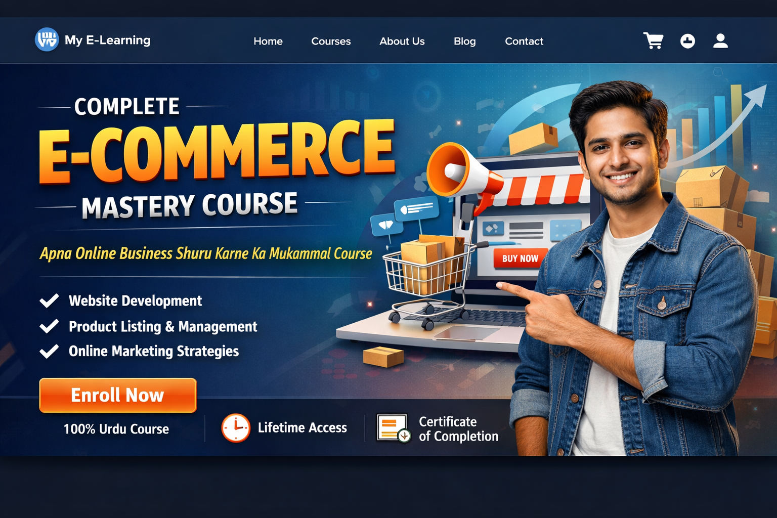 Ecommerce Website in WordPress