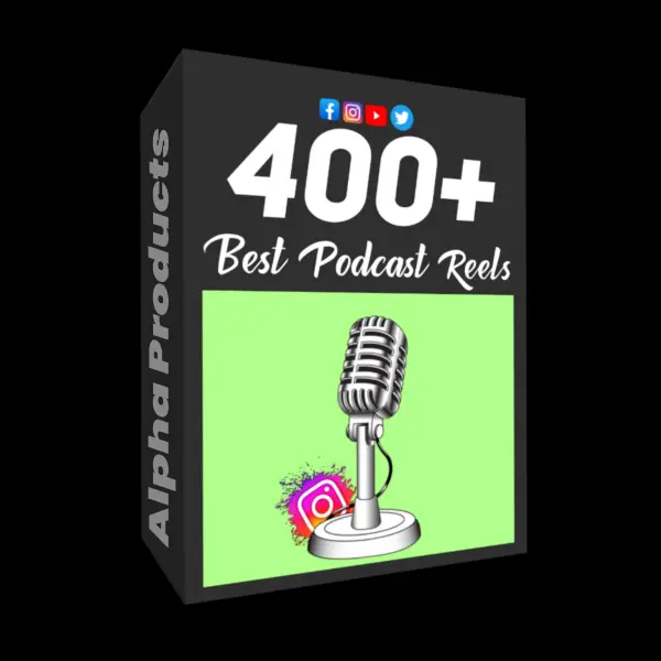 400+ Alpha Products Podcast Reels | Best Viral Clips Bundle