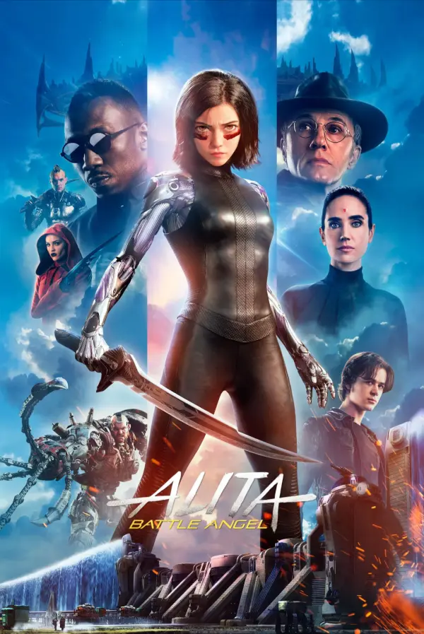 Alita Battle Angel (2019) Hindi + English Dual Audio Sci-Fi Action Movie HD | MOVPDF