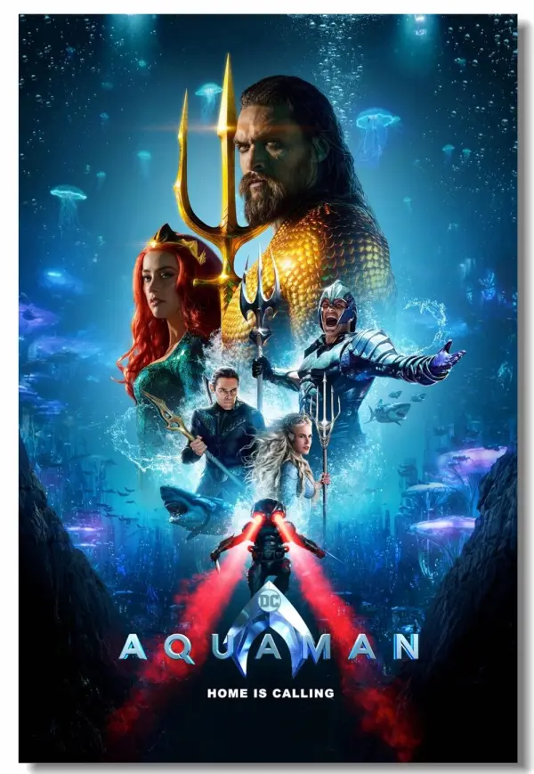 Aquaman (2018) {Hindi + English} Dual Audio Hollywood Movie